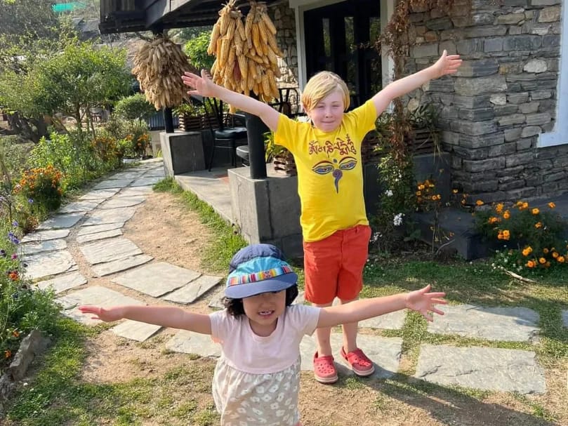 Family Adventure & Organic Farm Experience in Nepal Hills