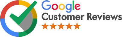 A logo of Google Review