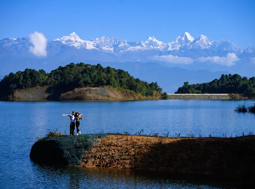 Relaxing by Dhaap Lake